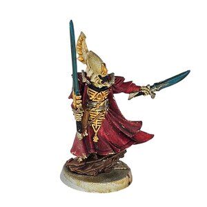 Games Workshop Aeldari Metal Farseer Warlock Metal OOP Rogue Trader Warhammer